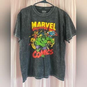 Marvel Kids Graphic Tee - Black with Yellow and Green